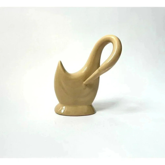 MCM Vintage Jaru Reaching Swan Figure - Picture 1 of 10